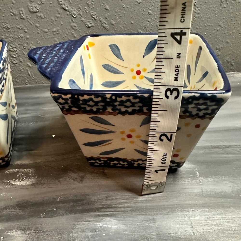 Temp-tations presentable ovenware by Tara old world ceramic set of 2 10oz